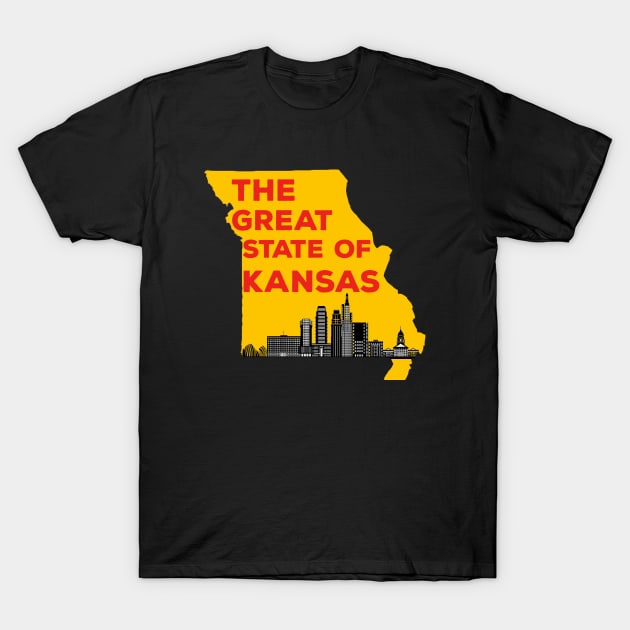 The great state of Kansas Trump T-Shirt by mo designs 95